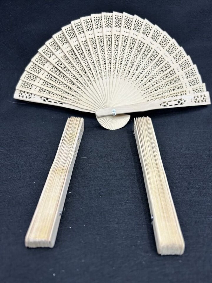 Ahşap Yelpaze (100 Adet)