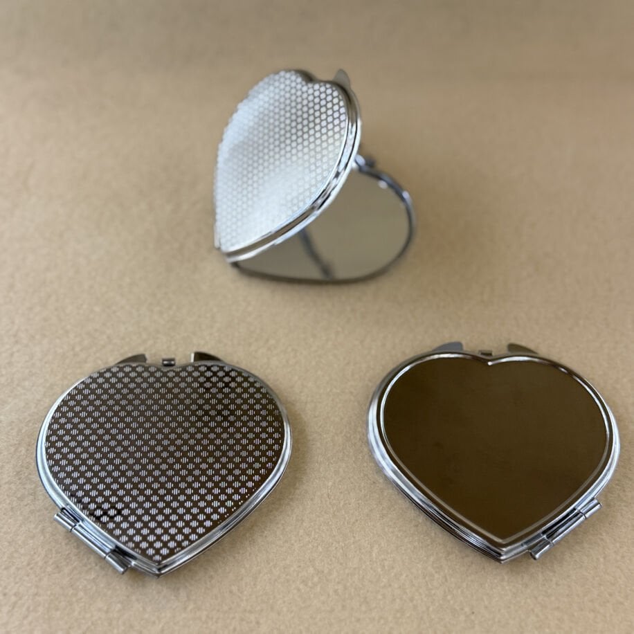 Kalpli Çelik Ayna Gümüş Renkli (100 Adet)