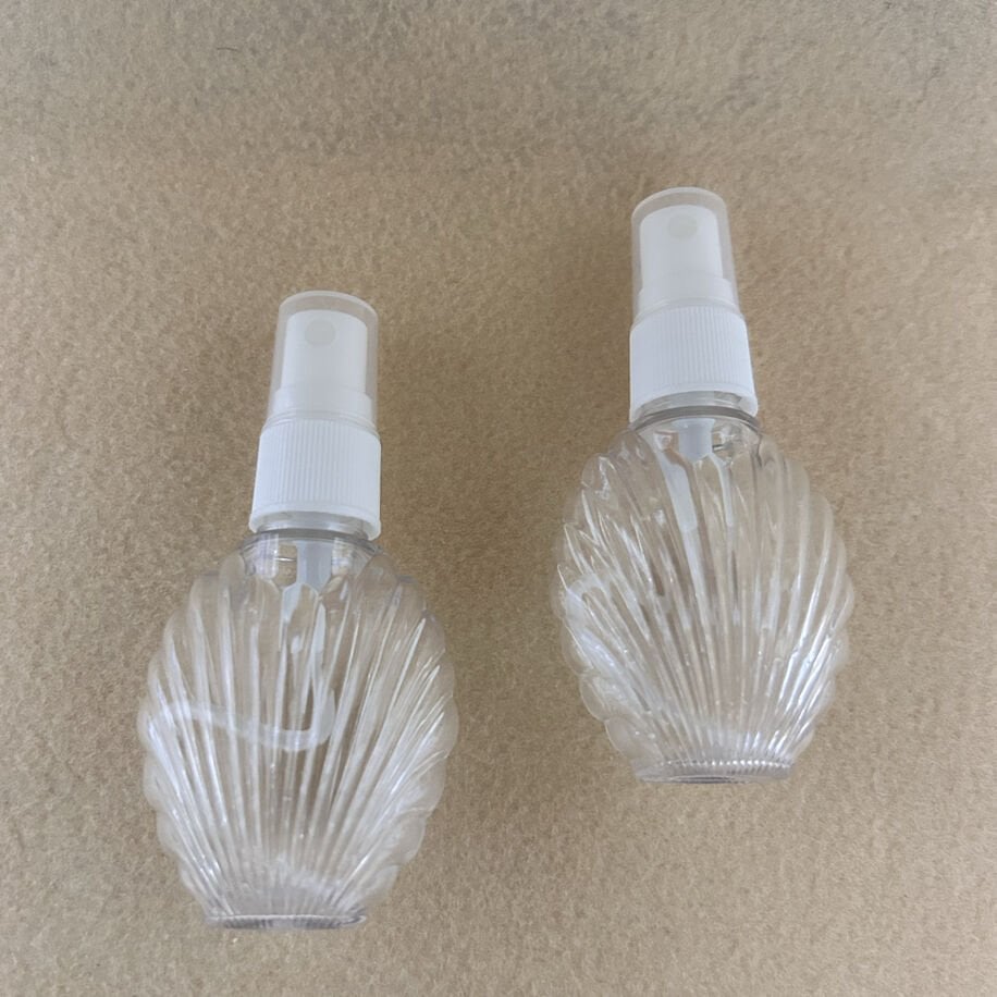 40ml Sprey Başlıklı Plastik İstiridye Model Şişe