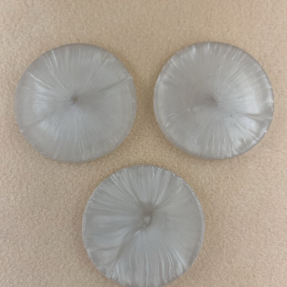 Yuvarlak Sade Sedefli Epoksi Magnet 100 Adet