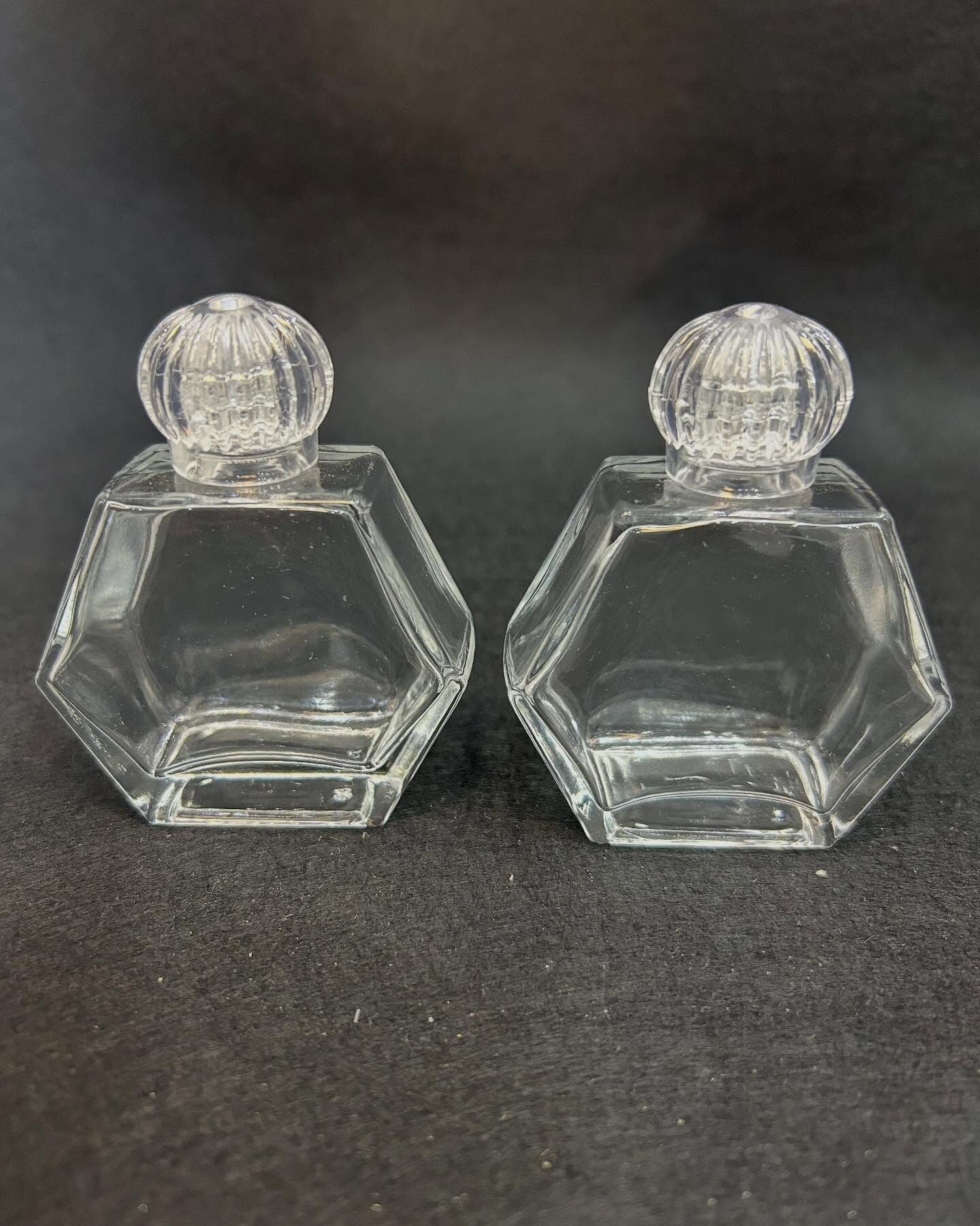 50ml Cam Altıgen Kolonya Şişesi