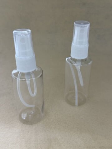 Slindir Sprey Başlıklı 40ml Plastik Şişe