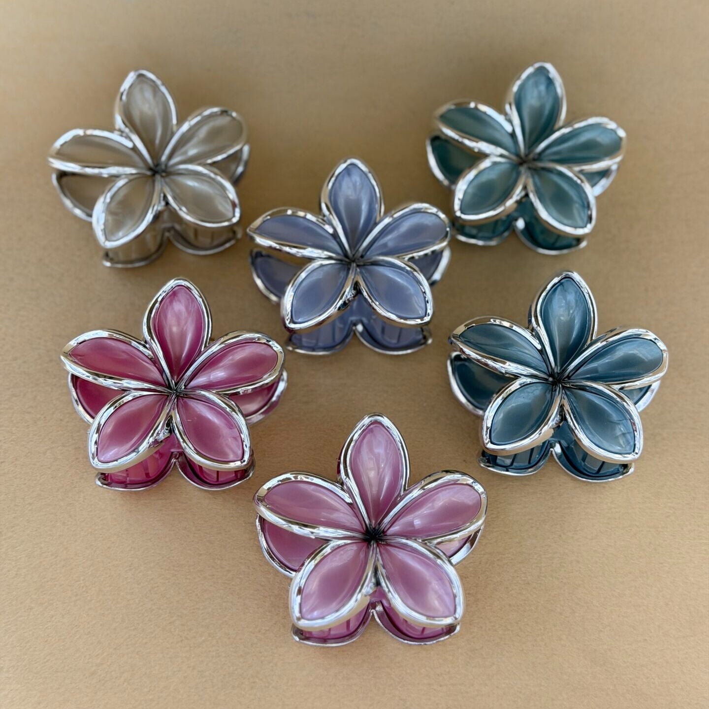 Lotus Toka Gümüş Karışık Lüx 12li Paket 8cm