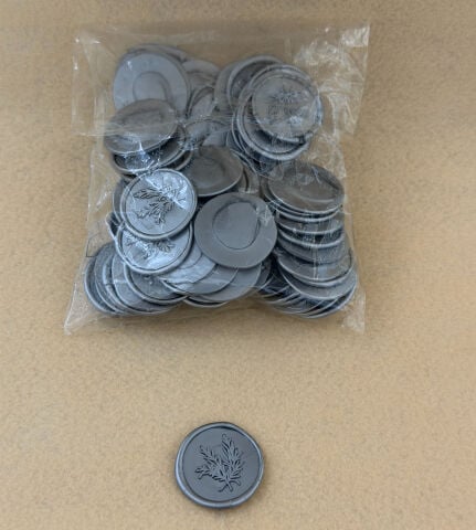 Zeytindalı Mühür Gümüş 100lü Paket