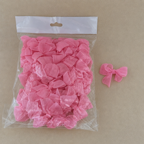 Keten Kurdele Fiyonk Koyu Pembe 50li Paket