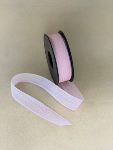 Keten Kurdele Pembe 2.5cm 20Metre