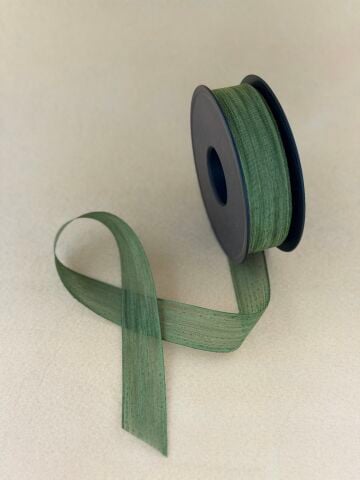 Keten Kurdele Haki 2.5cm 20Metre